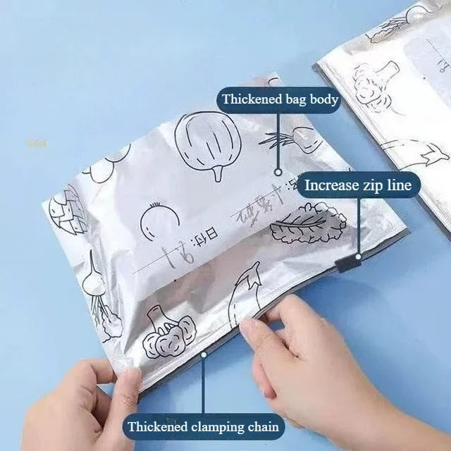 Reusable Aluminum Foil Storage Bags – Durable, Leakproof & Reusable for Everyday Use