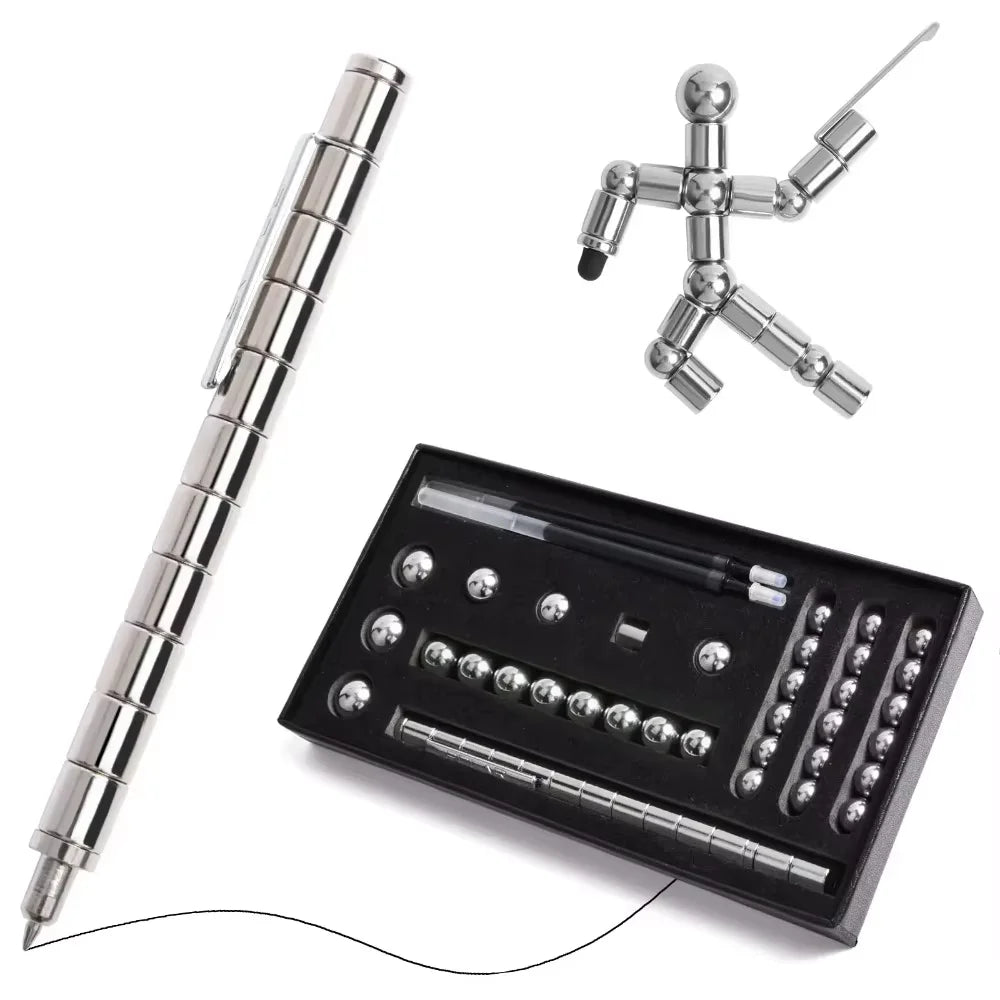 Magnet Fingertip Toy Pen — Relax & Focus