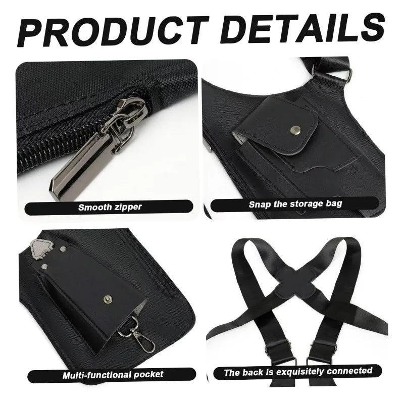 PU Multi-Purpose Men's Crossbody Bags
