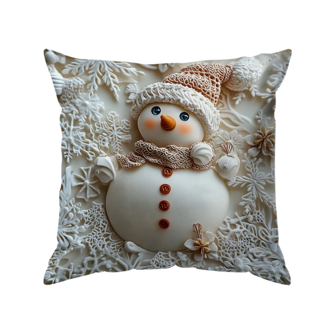 Festive Christmas Cushion Cover---2D printing, not 3D