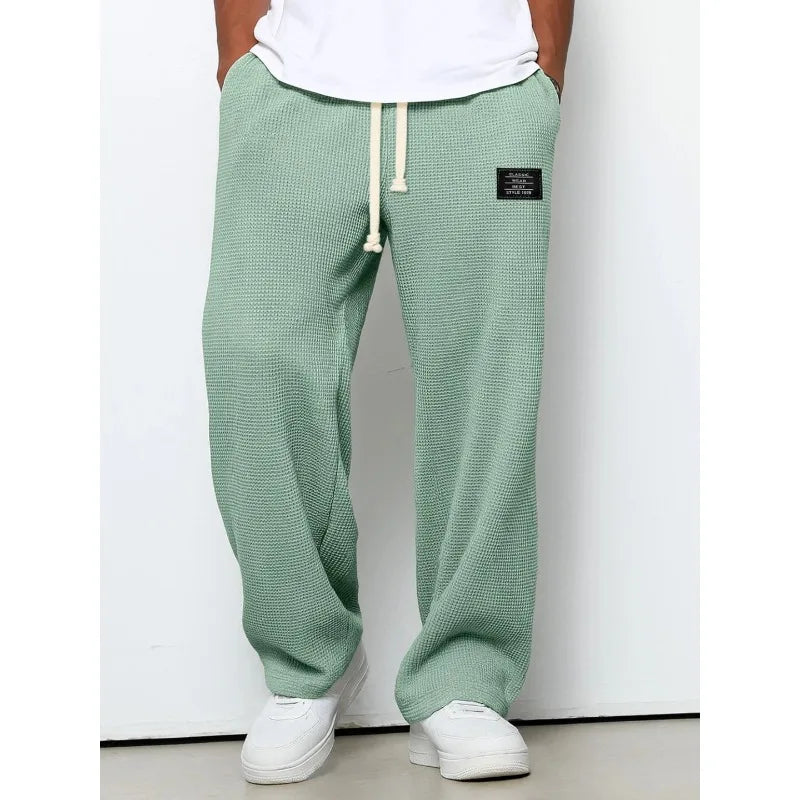 New Drawstring Elastic Casual Pants