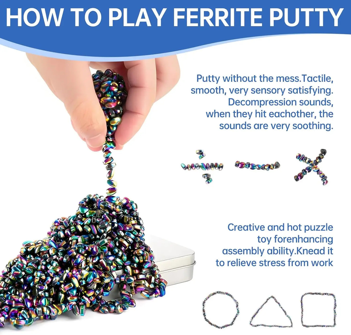 500+ Ferrite Putty Stones