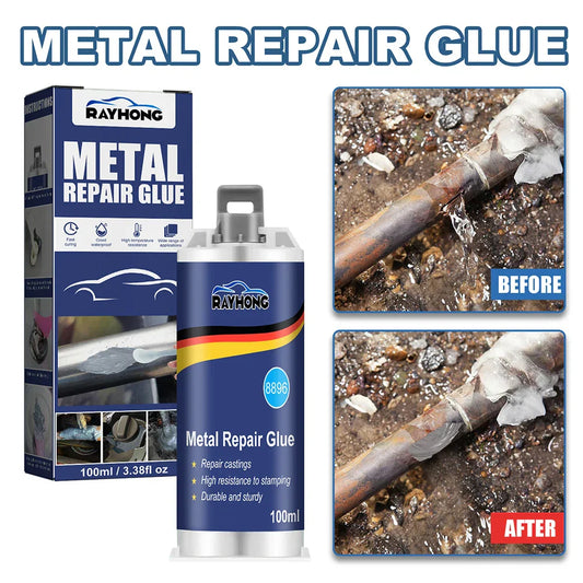 Metal repair glue
