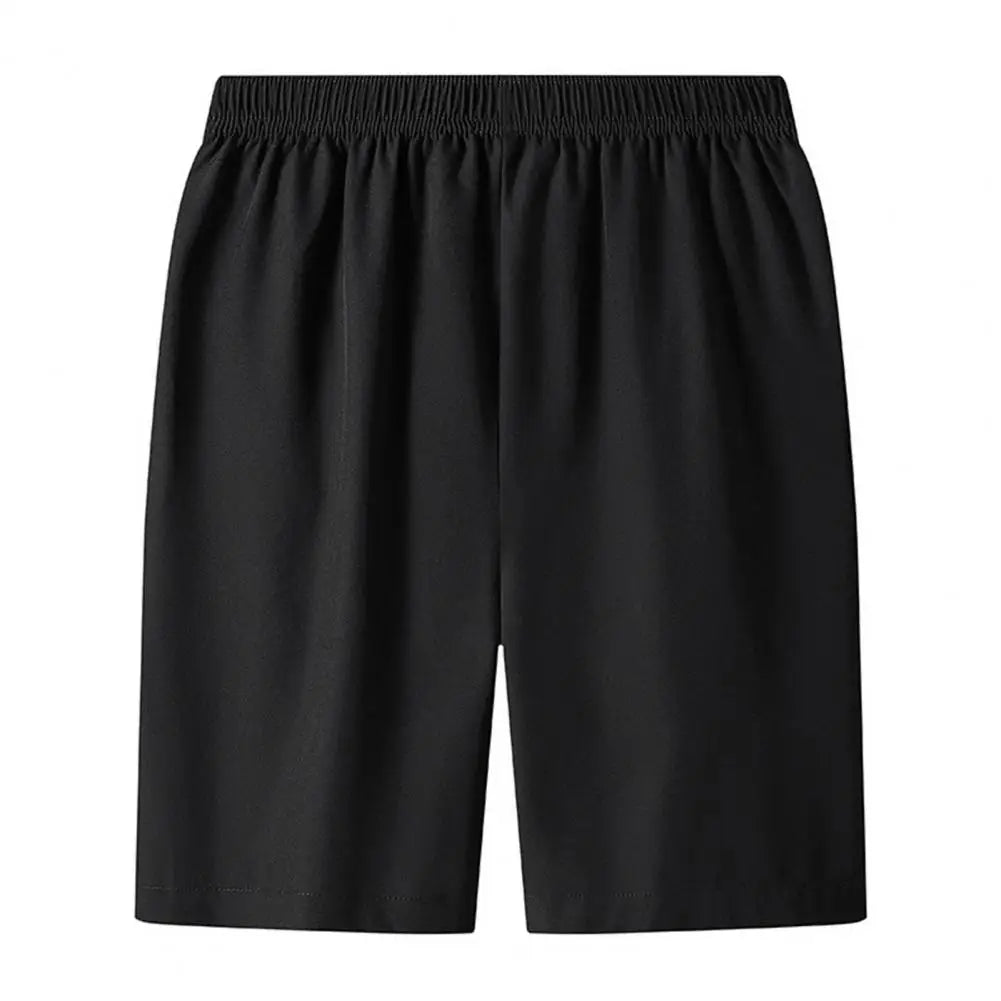 Men's Plus Size Ice Silk Stretch Shorts