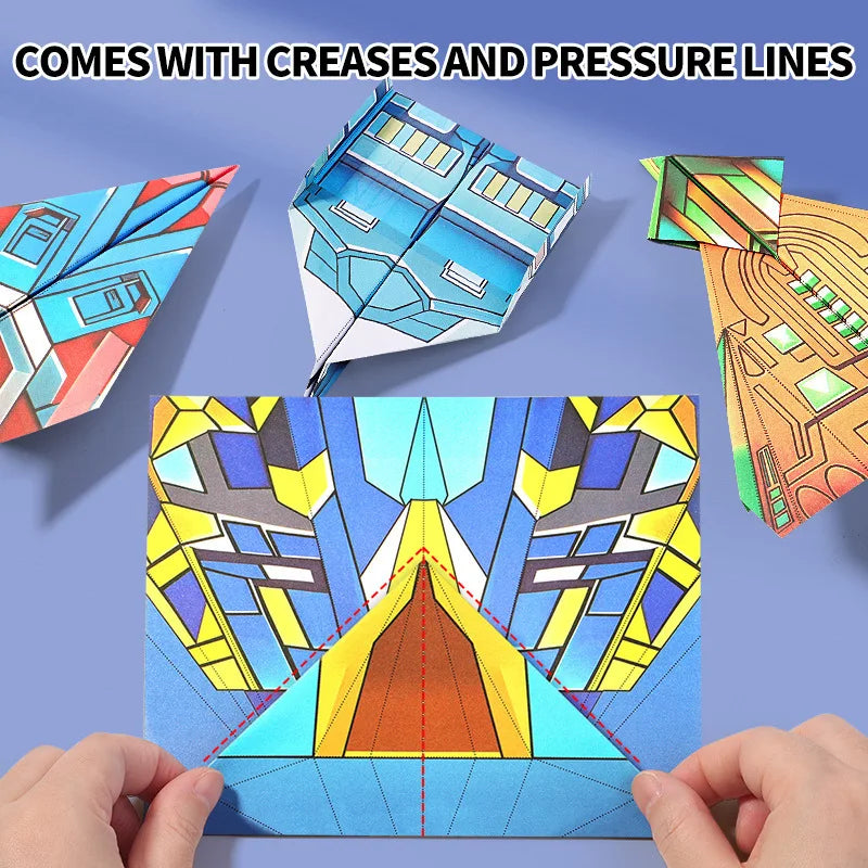 DIY Paper Airplane Book