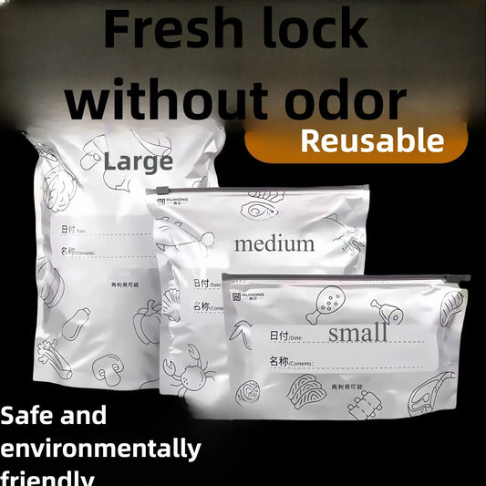 Reusable Aluminum Foil Storage Bags – Durable, Leakproof & Reusable for Everyday Use