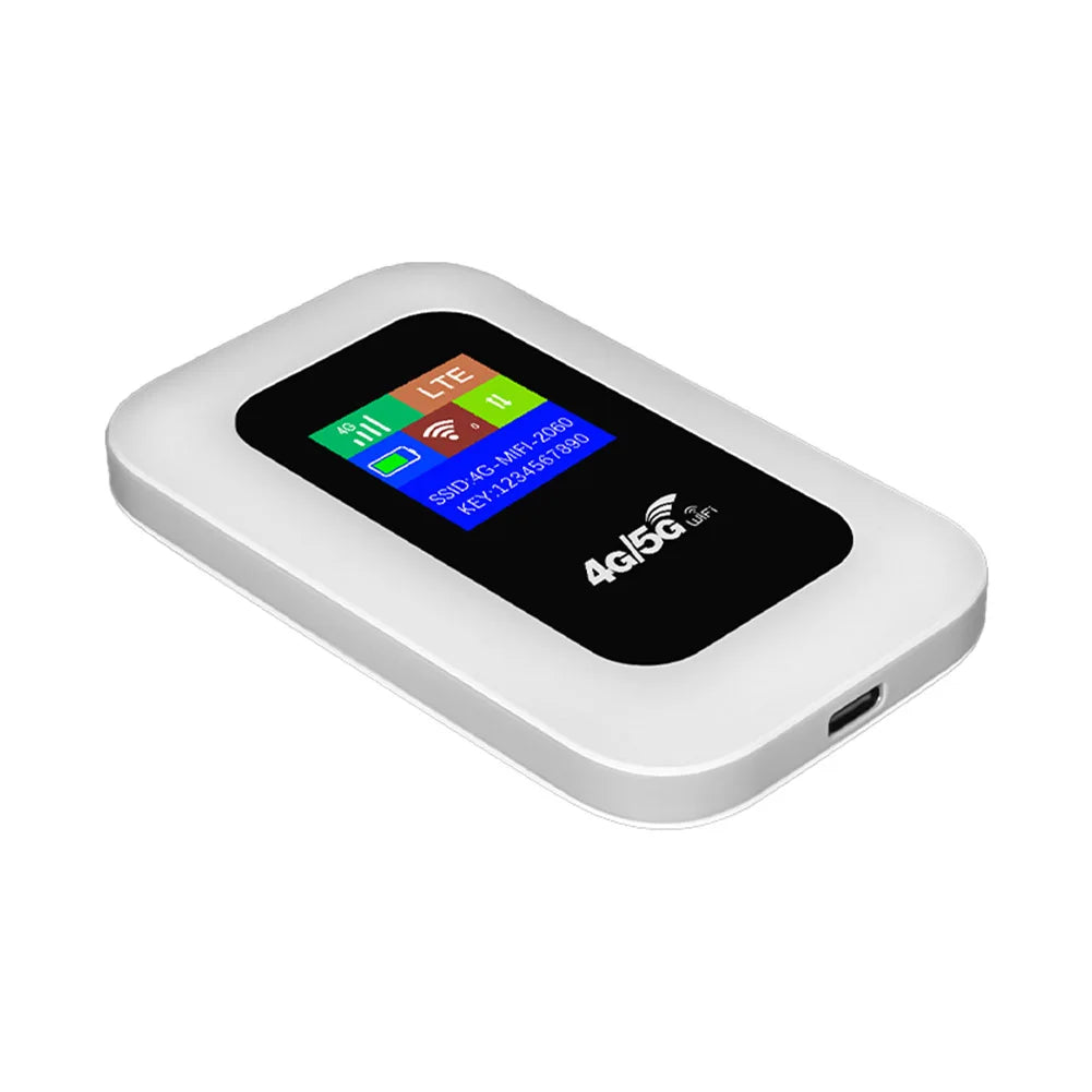 Next-Gen 5G & WiFi 6 Portable Mobile Hotspot
