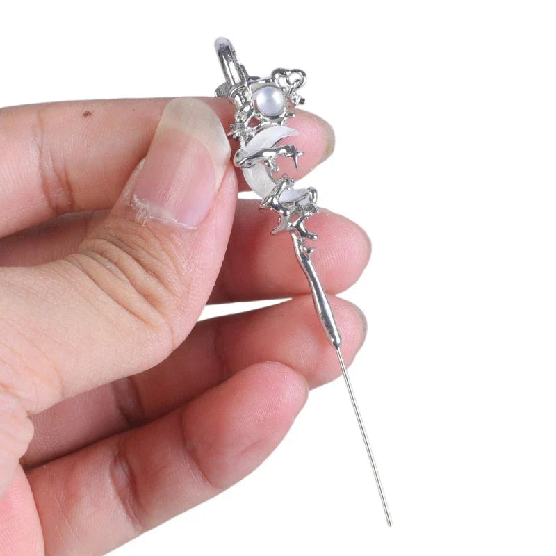 MYTH OF THE MOON Ear Hook Needle Piercing Earring