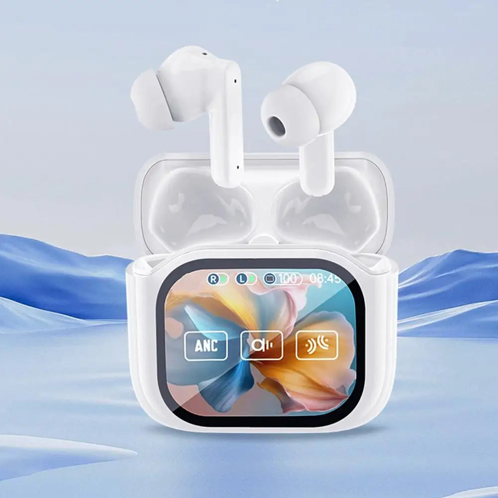 Wireless Bluetooth Translation Earphone With LED display screen(Fit iOS & Android)