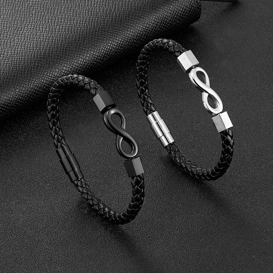 "To My Man" Infinity Personalized Bracelet