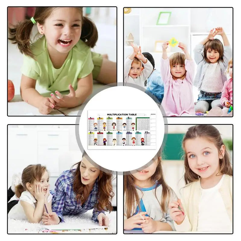 Educational Dry Erase Color Multiplication For Kids