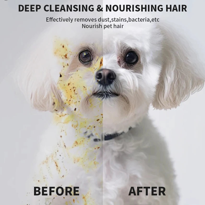 Rinse-Free Dog Shampoo Mitts – Hypoallergenic Pet Bath Wipes, 6 Packs