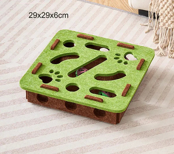 Cat Nail File Puzzle Box