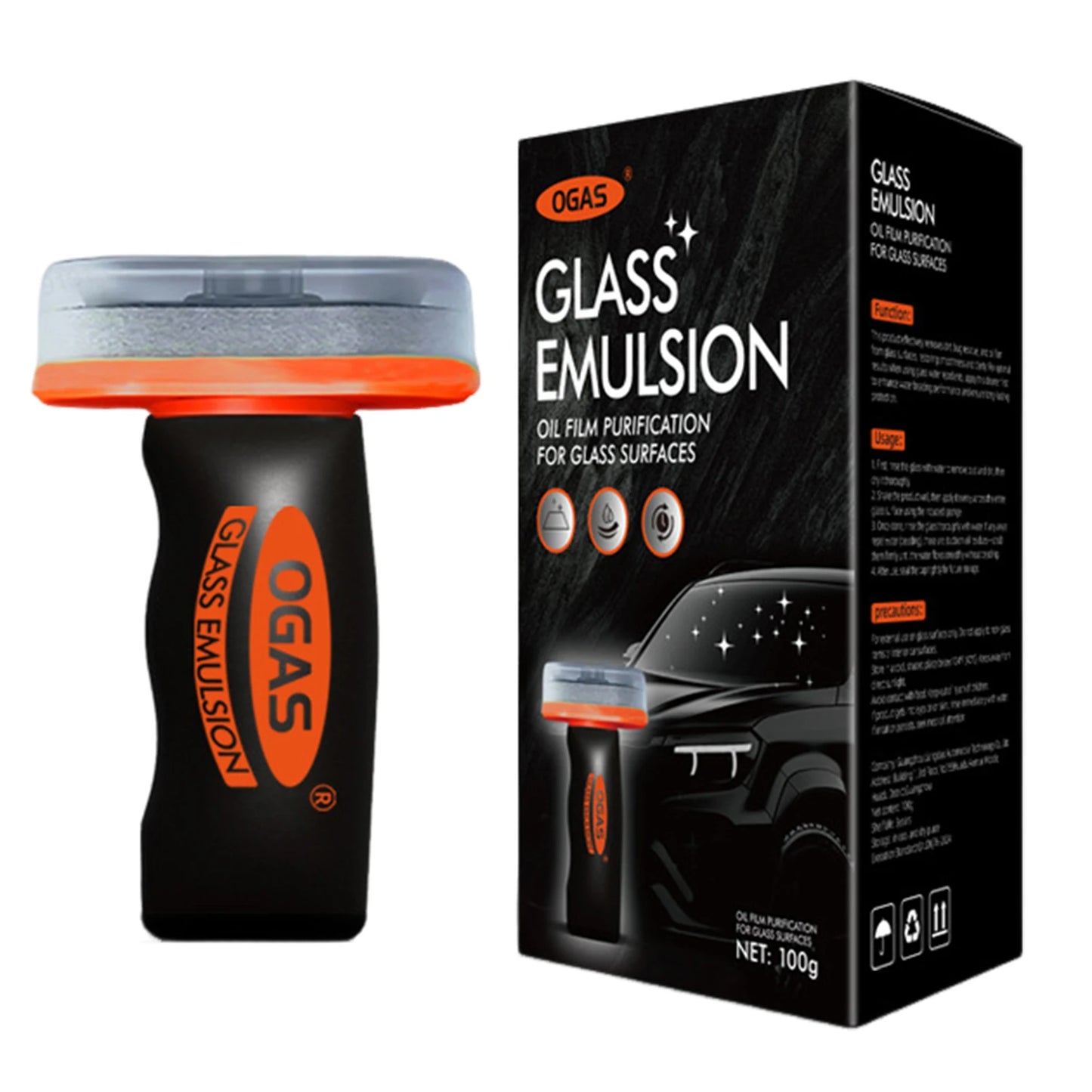 Automotive Oil Film Cleaning Brush for Car Windows – Glass Cleaning Board