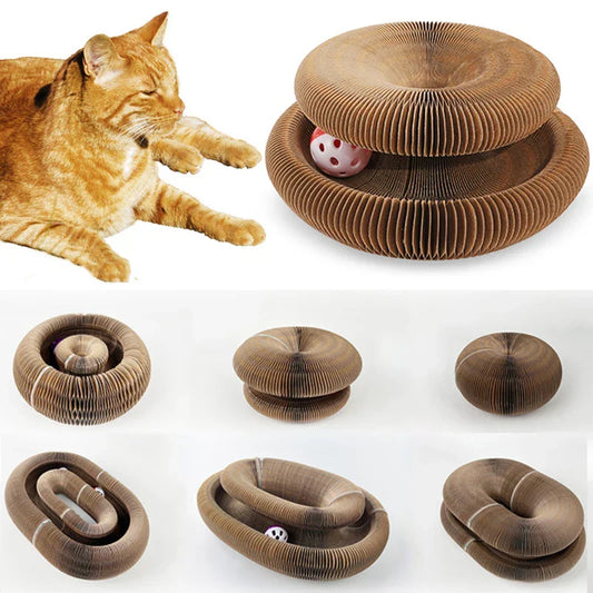 Magic Foldable Cat Scratch Board