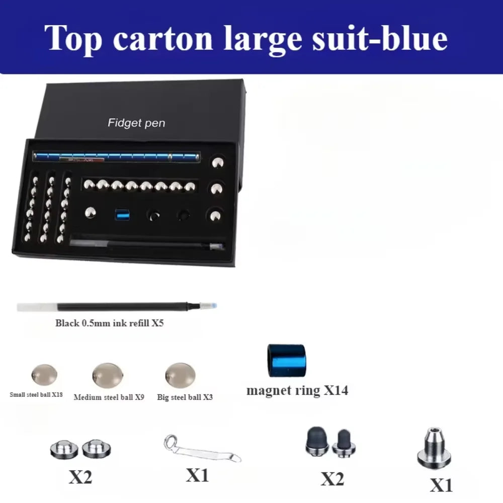 Magnet Fingertip Toy Pen — Relax & Focus