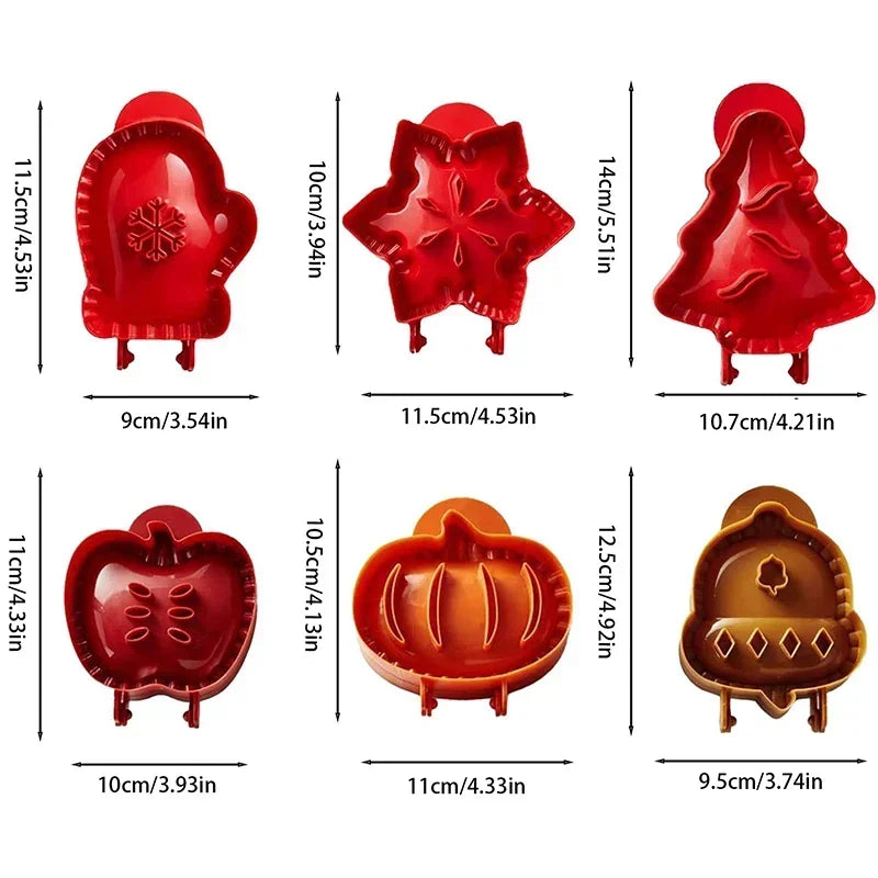 Fall Hand Pie Molds Set of 3