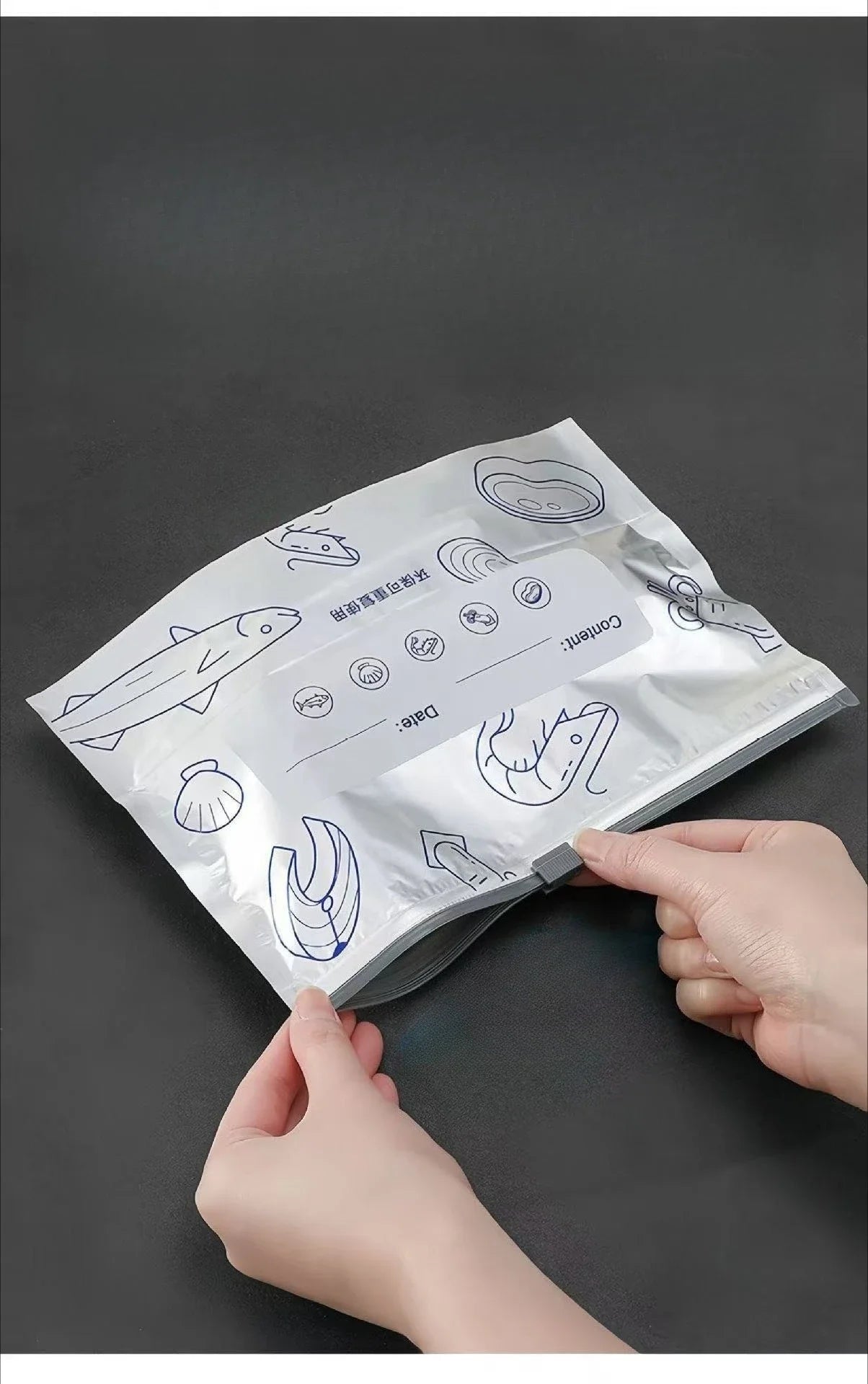 Reusable Aluminum Foil Storage Bags – Durable, Leakproof & Reusable for Everyday Use