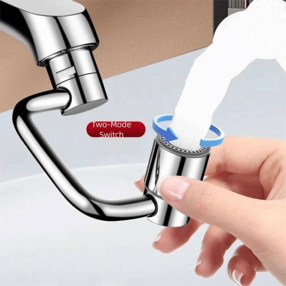 Universal sink faucet 1080° Rotatable Faucet Aerator Extension
