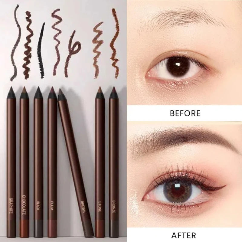 24 HR Waterproof Eyeliner Duo Sharpenable Eye Pencil