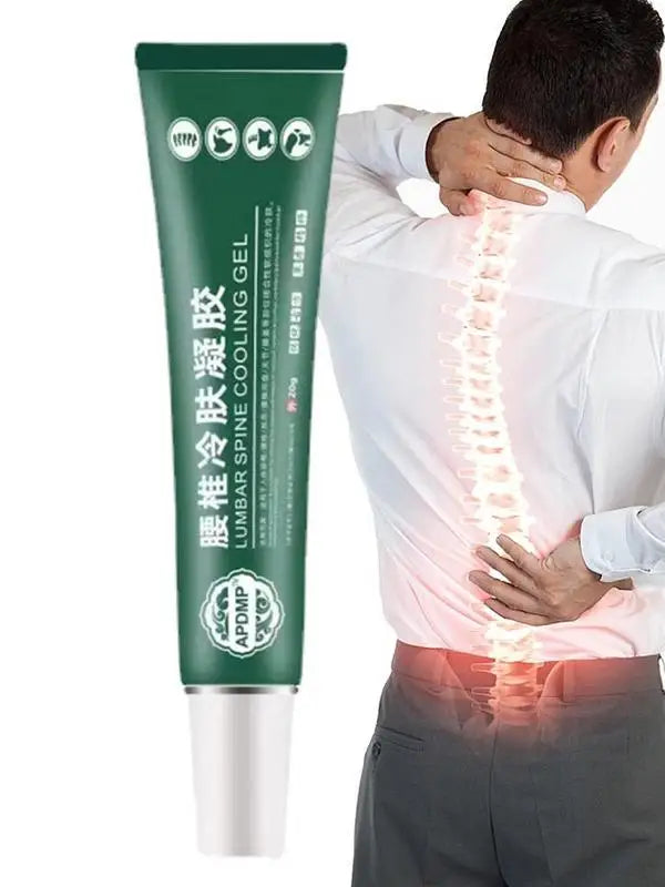 Lumbar type cold compress gel