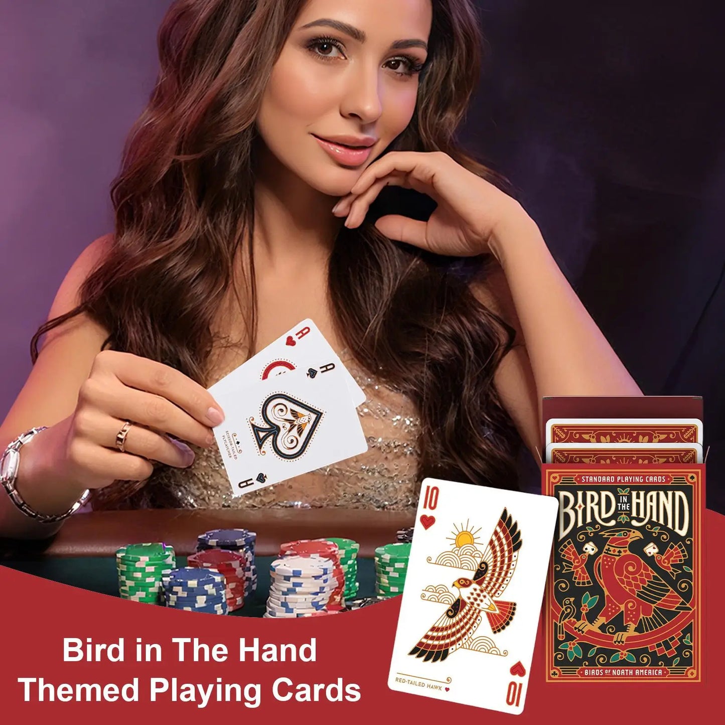 North American Birds Playing Cards