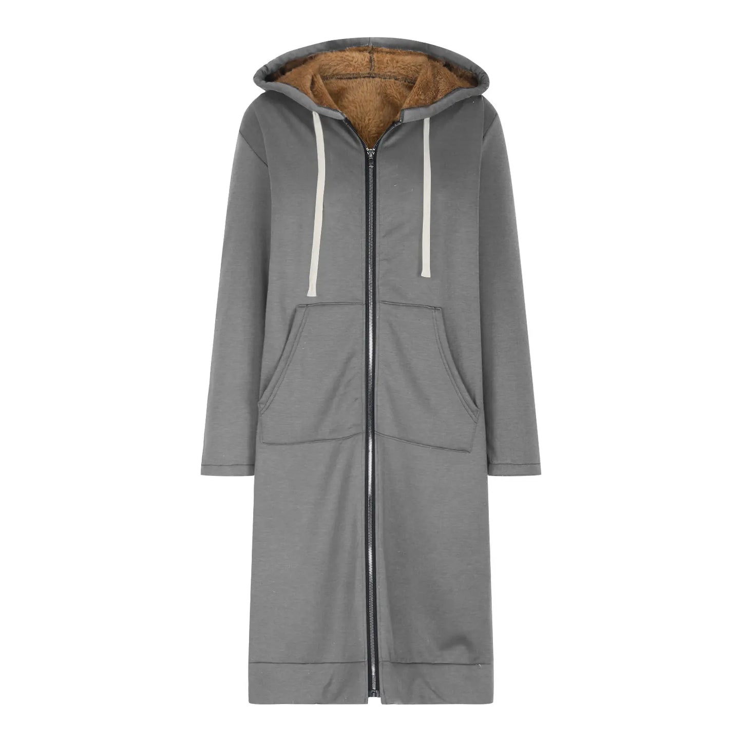 Women Casual Zip up Polyester Hoodies