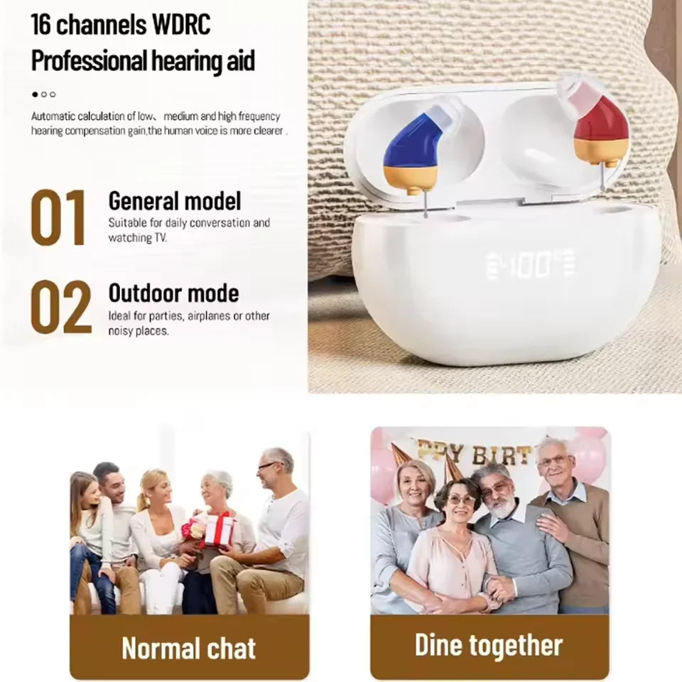 Micro CIC Heaing Aids (App Controlled)