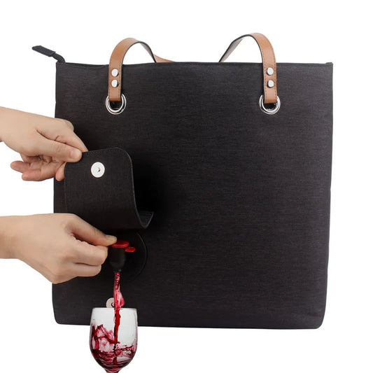 Wine Dispenser Tote Bag