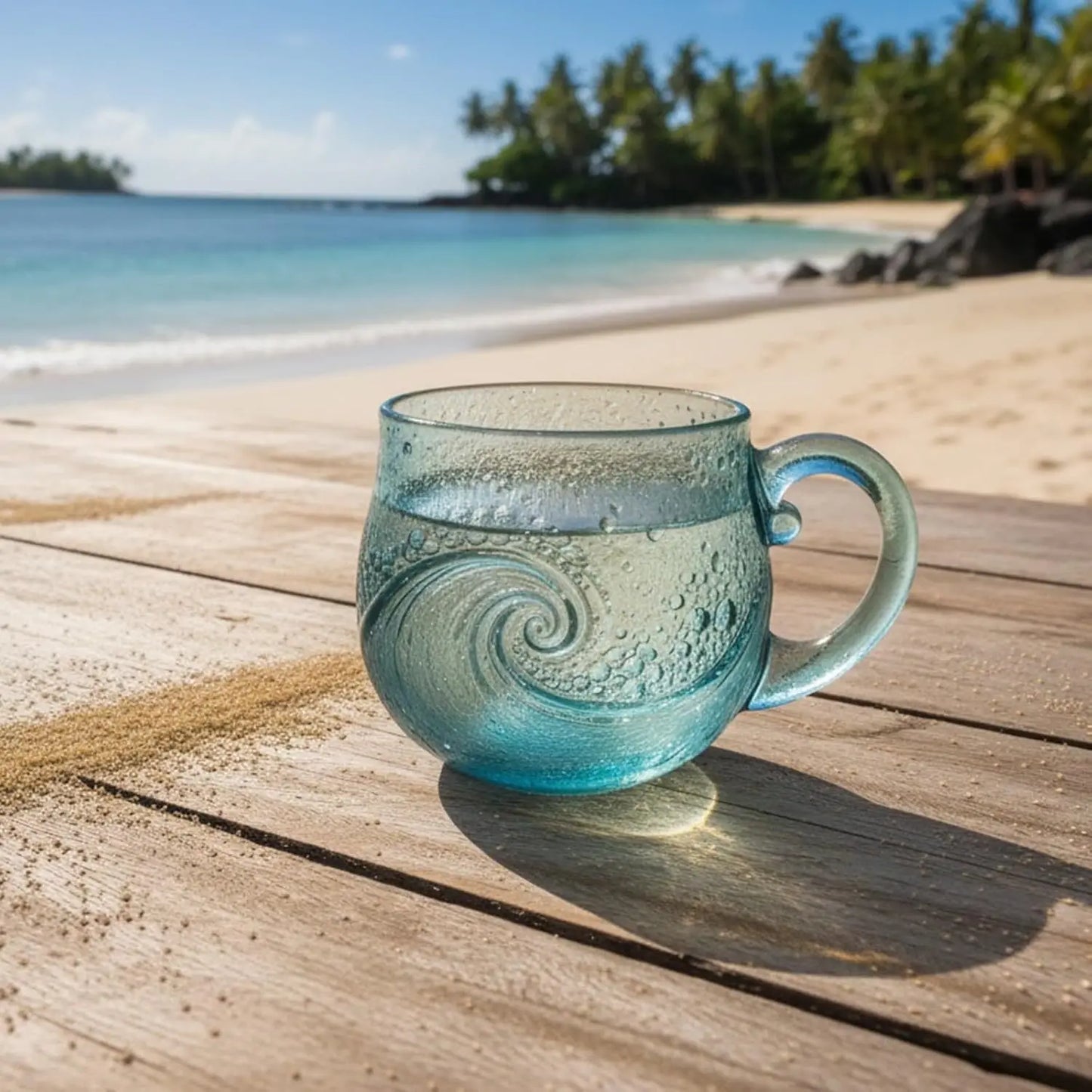 Sea Glass Wave Mug