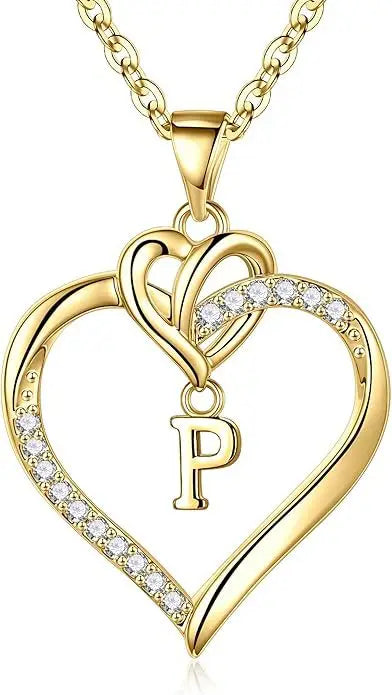 Initial Necklace "Love"