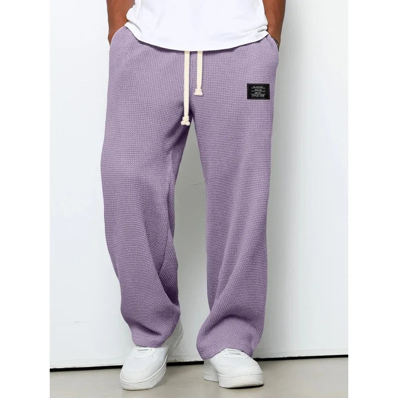 New Drawstring Elastic Casual Pants