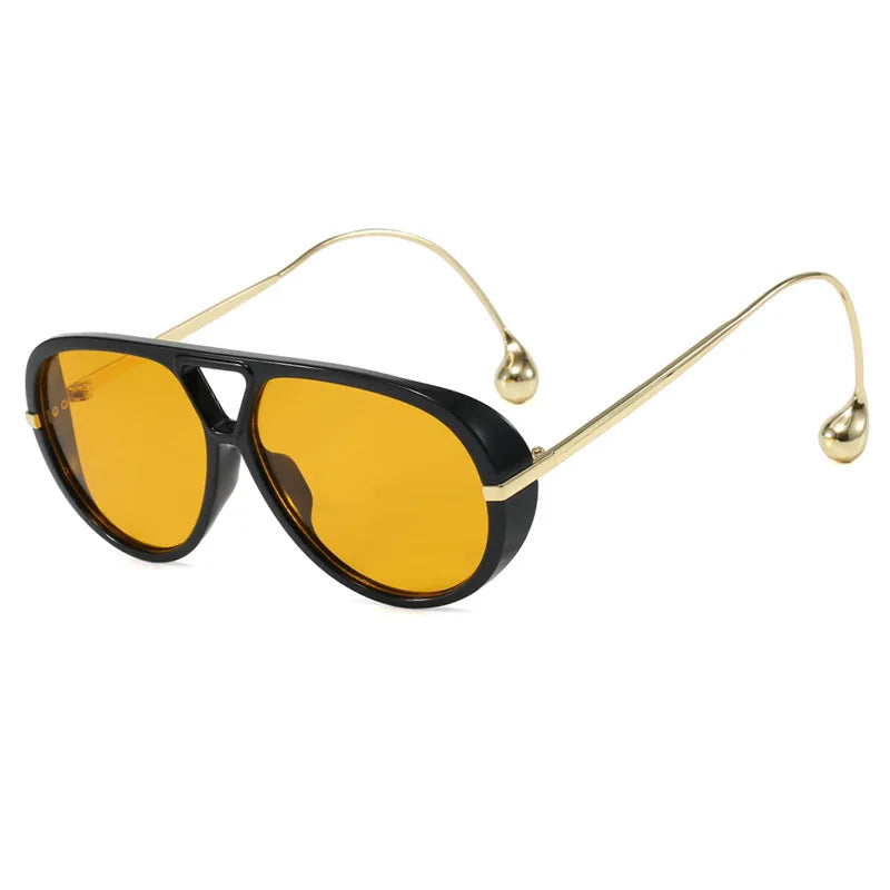 Luxury Brand Designer Oversized Pilot Sunglasses