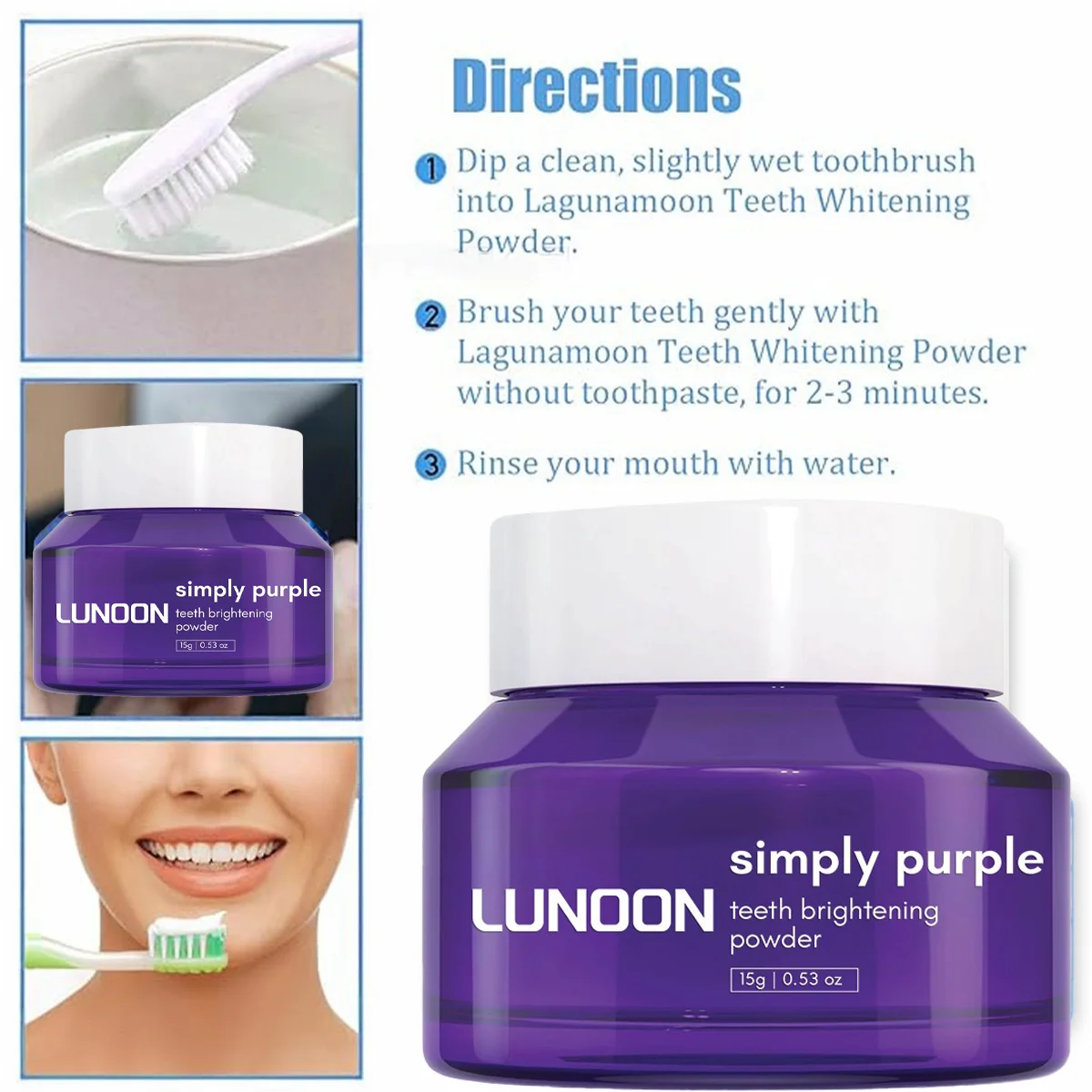 Teeth Brightening Powder | For Sensitive Teeth