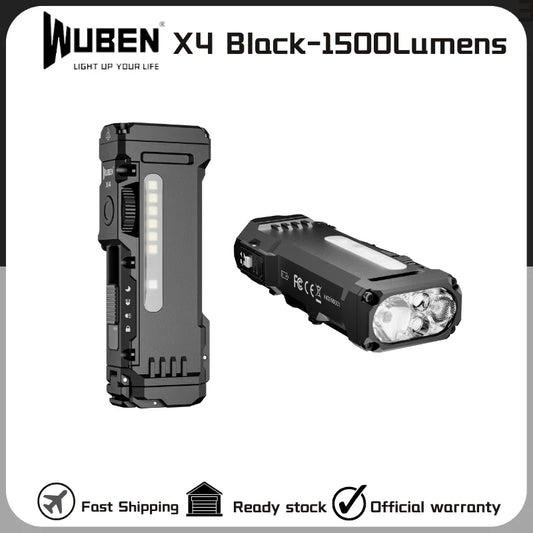 Wuben X4 Compact Multi-Function Flashlight