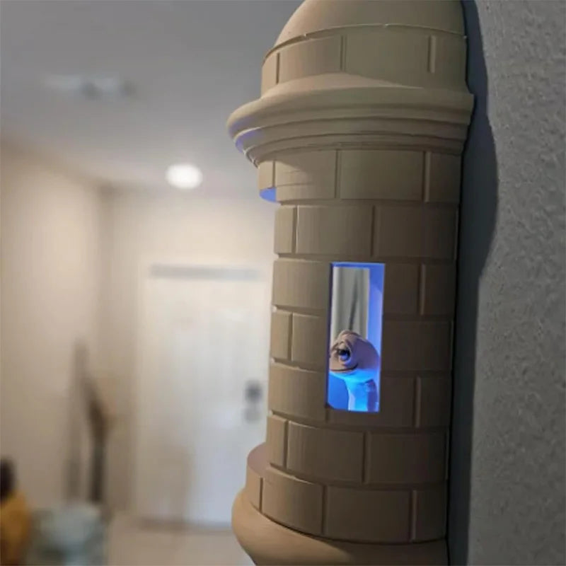 Puerto Rican Garita Wall Coqui Lamp