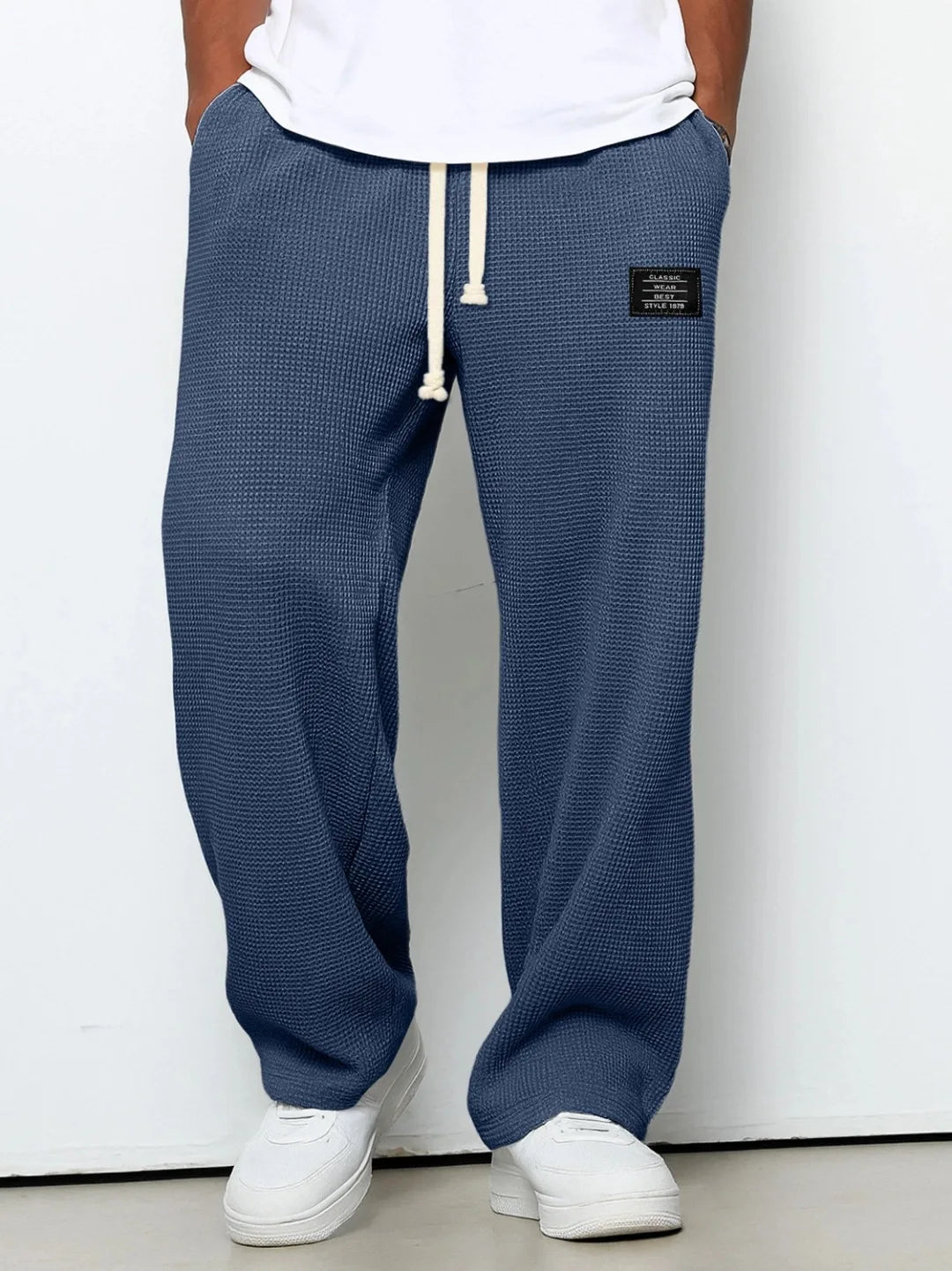 New Drawstring Elastic Casual Pants