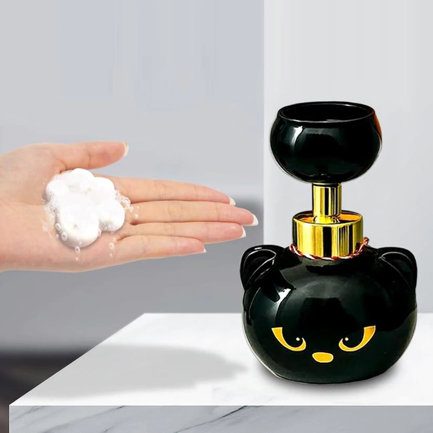Cute Cat Paw Foam Soap Dispenser
