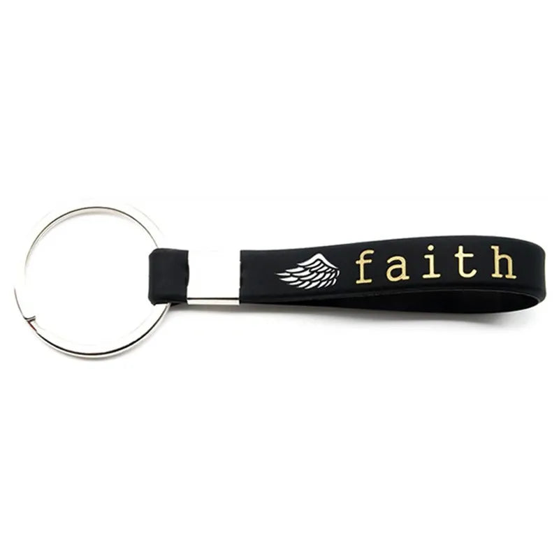 Bible Verse Keychain Christian Trendy Keychain Wristlet