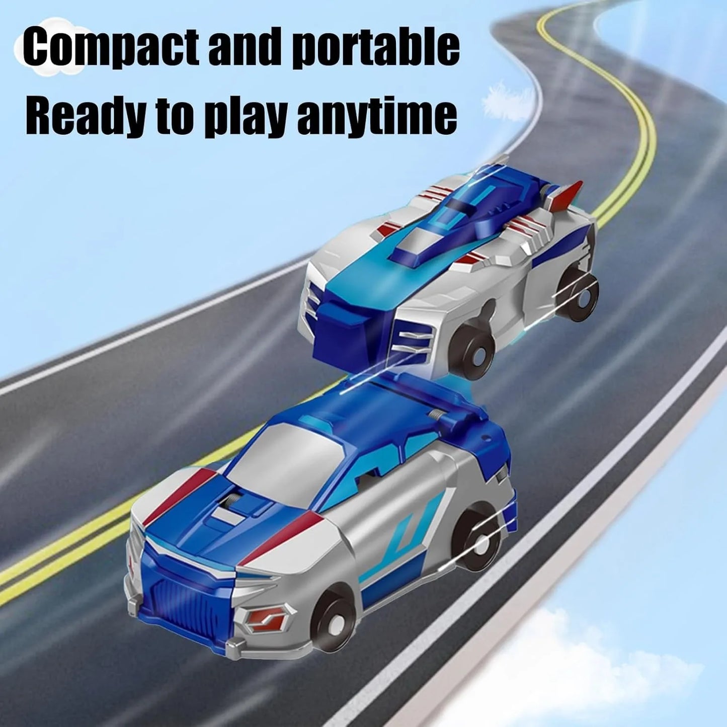 Collision Transforming Dinosaur Car Toy