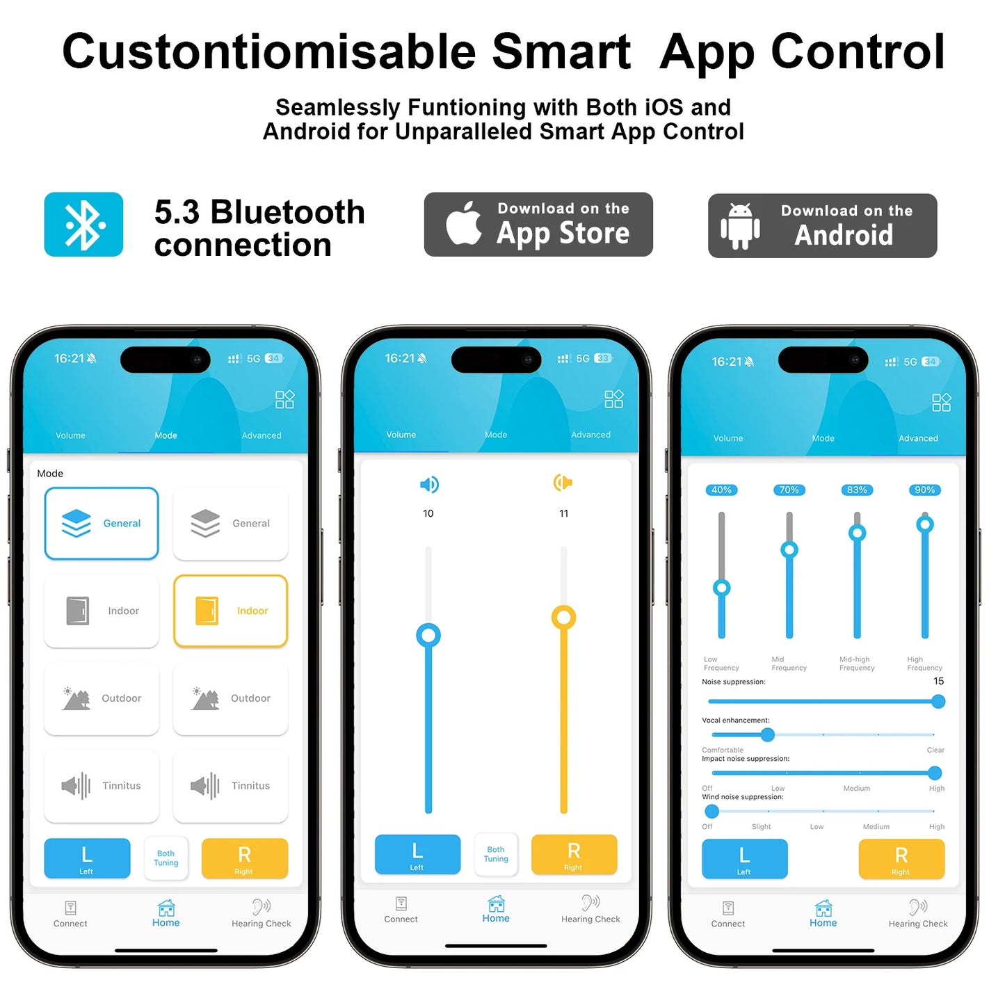 Micro CIC Heaing Aids (App Controlled)