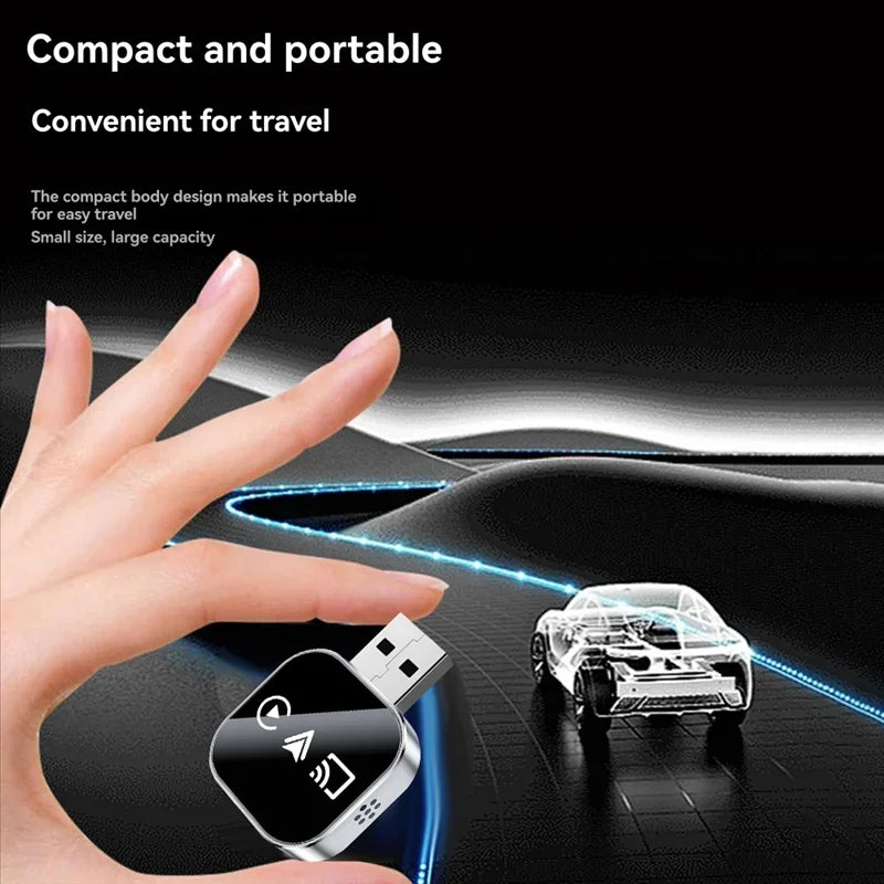 2026 Upgrade 3 in 1 Screen Mirror iOS Phone, wired to wireless Carplay adapter