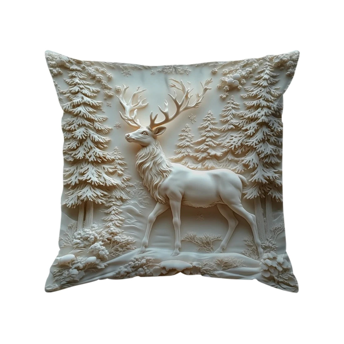 Festive Christmas Cushion Cover---2D printing, not 3D