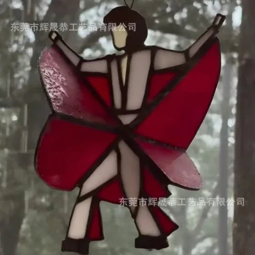 The Memphis Melody💃🤘 Handmade Stained Glass Spinner