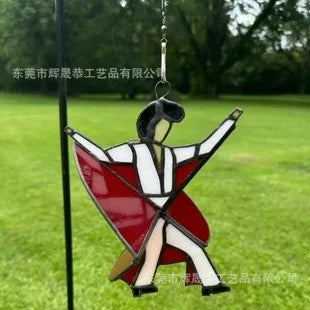 The Memphis Melody💃🤘 Handmade Stained Glass Spinner