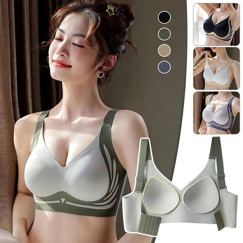 Super gather bra| Wireless Push-up Bra