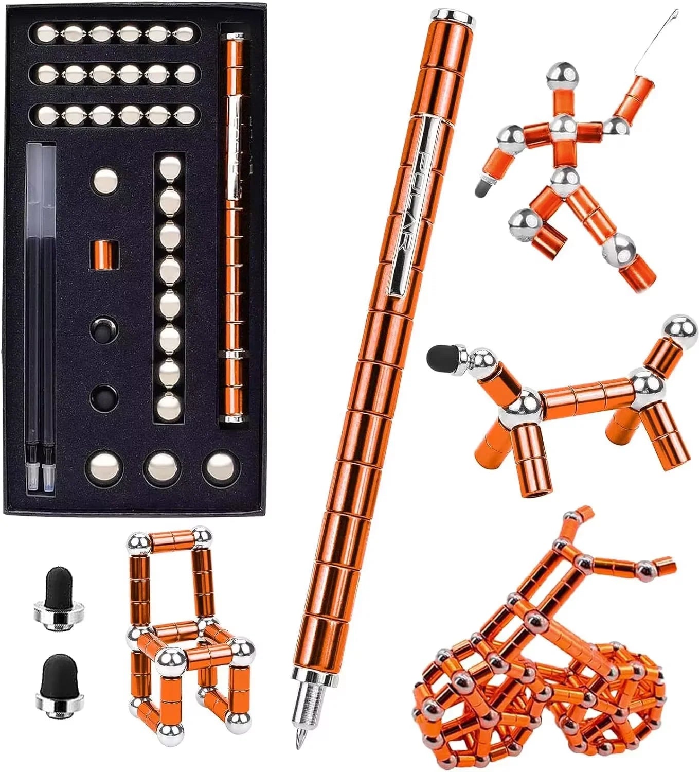 Magnet Fingertip Toy Pen — Relax & Focus