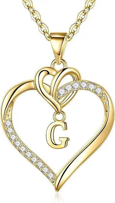 Initial Necklace "Love"