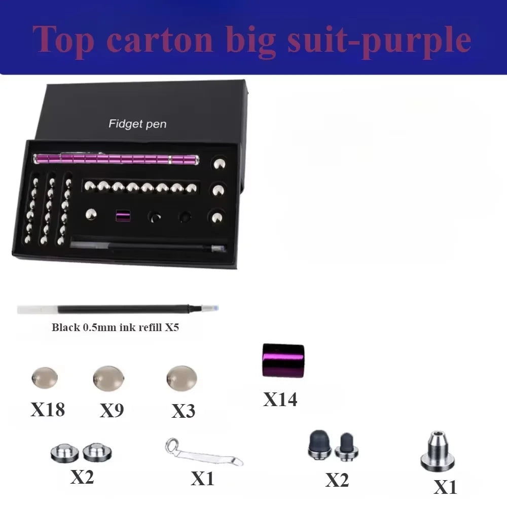 Magnet Fingertip Toy Pen — Relax & Focus