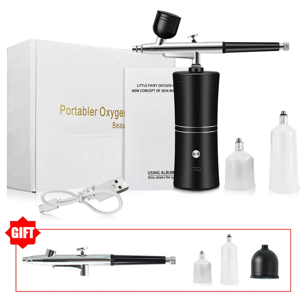 Electric Airbrush Kit with Compressor